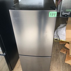 NO 589 🌈福岡市内配送設置無料✨🌈  2024年式　冷蔵庫 小型 2ドア 117L 新生活 ひとり暮らし 一人暮らし コンパクト 右開き オフィス 単身 おしゃれ ガンメタリック MAXZEN JR117ML01GM