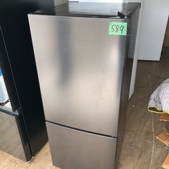 【✨配送設置無料！】00043 マグゼン 117ℓ冷蔵庫 マクスゼン冷凍冷蔵庫117L横縞模様省エネ設計22年製アイリスオーヤ