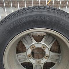 スズキジムニー　JB23W　純正アルミホイールスタッドレスタイヤ4本　2022年製　ダンロップ WINTER MAXX SJ8＋