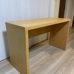 無印良品 ブナ材デスク