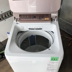 NO 581 ?福岡市内配送設置無料✨? パナソニック Panasonic 全自動洗濯