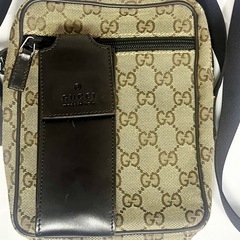 GUCCI グッチ ショルダーバッグ GG 018・1619 キャンバス/レザー