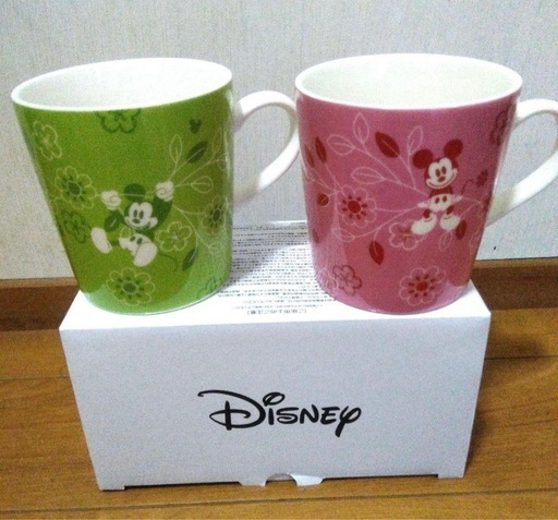 ディズニー　マグカップ　レンジカップセット