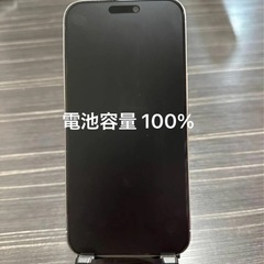 Apple iPhone 15 ProMax ホワイトチタニウム
