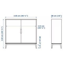 IKEA REGISSOR レシソール　キャビネット　　　　