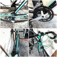 Biancniロードバイク27インチSHIMANO18段変速クラリスコンポ Biancniロードバイク27インチSHIMANO18段変速クラリスコンポ