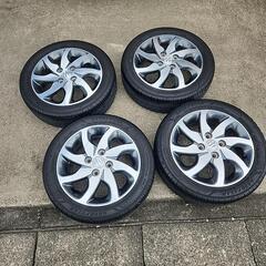 パレットSW 純正アルミ！165/55R14　4本　夏タイヤ　スズキ　日産