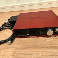 取引成立】オーディオ・インターフェイス《Focusrite》iTrack Solo 