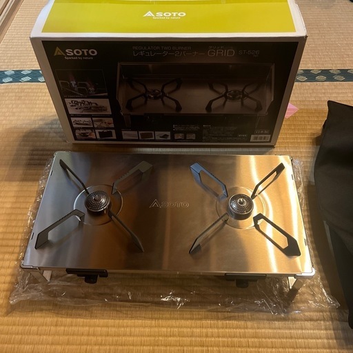 室内1度試しのみ SOTOレギュレーター2バーナー ST-526 アウトドア