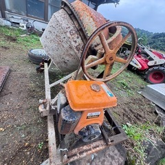 KYC 光洋機械 KNP-3型 エンジン コンクリート ミキサー 5馬力 