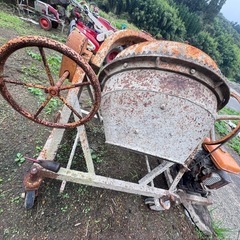 KYC 光洋機械 KNP-3型 エンジン コンクリート ミキサー 5馬力 