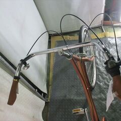 Ｄ825　★16800円★整備済み 　中古自転車 【軽快車　BE-ALL　オレンジ　26インチ　42ｃｍ】