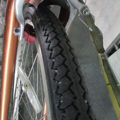 Ｄ825　★16800円★整備済み 　中古自転車 【軽快車　BE-ALL　オレンジ　26インチ　42ｃｍ】