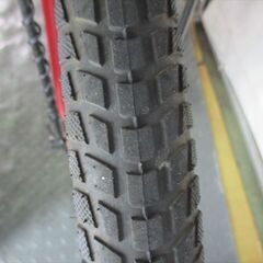 D837　★限定特価★ 中古自転車 【　26インチ　赤　軽快車　6段　LEDオートライト 】