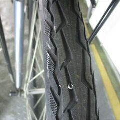 Ｄ845★16800円★整備済み クロスバイク中古自転車 【アサヒ　オフィスプレス　グレイ　46ｃｍ　アルミ】