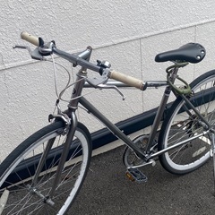 良品計画[無印良品]26吋シティーサイクル シングル/LEDオート/シルバー  