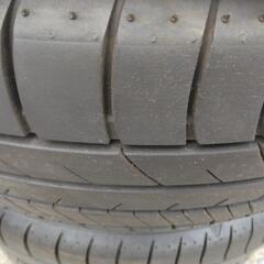 タイヤ代工賃全部込み! 185/55R16 グッドイヤー E.GriP.RVF中古タイヤ4 