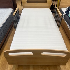 N744☆ニトリ製☆電動シングルベッド☆ベッド☆ライズ2☆幅1100mm
