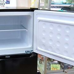 冷蔵庫 2ドア 130L 2019年製 ハイアール JR-N130A ブラック系 100Lクラス Haier 札幌市 清田区 平岡