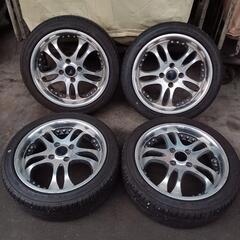 軽自動車用アルミタイヤ4本セット　　No.8