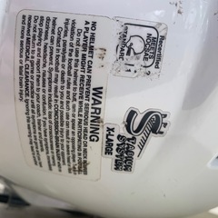アメフトヘルメット　Riddell XLサイズ