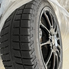 ブラックホイール　17インチ　スタッドレス