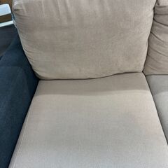 ジモティ来店特価!! 3人がけソファー ネイビー J-10231