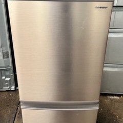 シャープ　SJ-D14E-N ノンフロン冷凍冷蔵庫 2019年