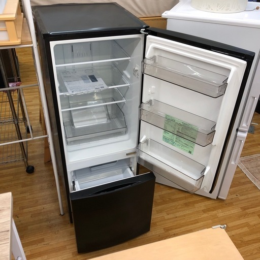 ☆東芝/TOSHIBA☆2ドアノンフロン冷凍冷蔵庫 153L セミマットブラック