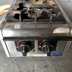 2021年製　マルゼン 業務用 2口 ガスコンロ　