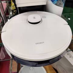 【愛品倶楽部柏店】ECOVACS (エコバックス) 2022年製 水拭き対応 ロボット掃除機 DEEBOT N8+ DLN26-11 マッピング 薄型 静音設計 自動充電