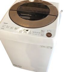 店頭取引のみ】SHARP 全自動洗濯機 ES-GV10E 10.0kg 2021年式