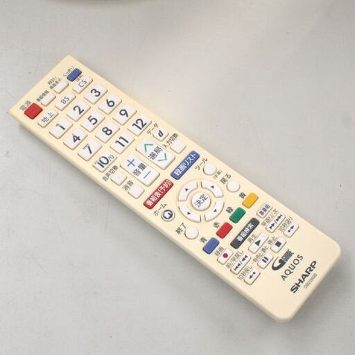 色ヤケあり 液晶テレビ シャープ LC-22K45 22インチ 2017年製 ホワイト