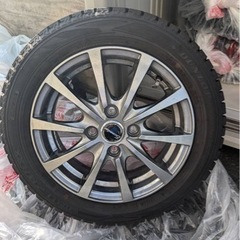 スタッドレスタイヤ 14インチ 155/65r14 4本セット バリ溝