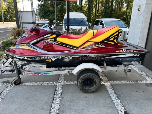 SEA-DOO RXT-X 255 全塗装済み トレーラー付き ジェットスキー