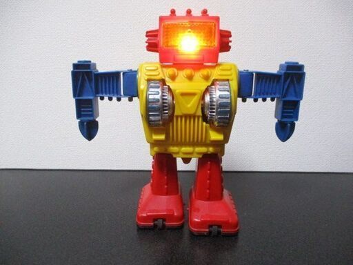 G∝103 玩具 スカイロボ 堀川玩具製？ 日本製 検：ロボット・当時物・昭和レトロ・ホリカワ・ブリキ・入手困難・希少・レア G∝103 玩具 スカイロボ 堀川玩具製？ 日本製 検：ロボット・当時物