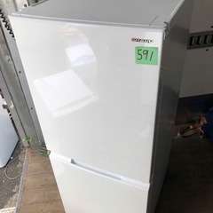 北九州市内配送無料　保証付き 2022年　シャープ SHARP 冷蔵庫(幅49.5cm) SJ-D15H-W 152L つけかえどっちもドア 2ドア ホワイト