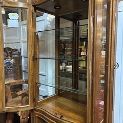 DREXEL HERITAGE ドレクセル ヘリテイジ Grand Villa グランドヴィラ キュリオケース コレクションケース キャビネット 食器棚 茶棚 棚 おしゃれ インテリア 収納