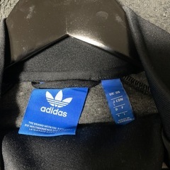 adidas アディダス 旧ロゴ セットアップ ジャージLサイズ ブラック