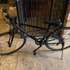 21Technologyクロスバイク　マットブラック　中古美品