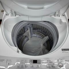 ☆ジモティ割あり☆ SHARP 洗濯機 6.0kg 18年製 動作確認 