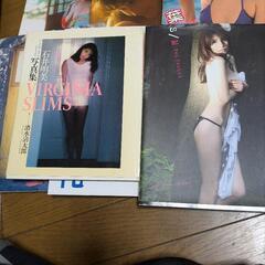 古い昭和の女優や歌手の写真集8冊
