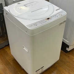 激安!! SHARP 全自動電気洗濯機 6.0kg 2019年 ES-GE6C 家電 生活