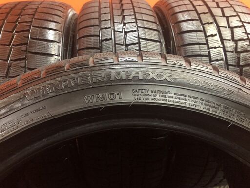 DUNLOP WINTER MAXX WM01 DSST 245/45RF20 20インチ スタッドレス ラン