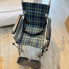 カワムラサイクル 介助用 六輪 車いす 車椅子 側面跳ね上げ 背折れ折りたたみ式 ★買取帝国 志木店