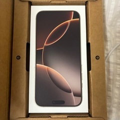 	 iPhone 16 Pro Max 256GB デザートチタニウム