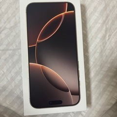 	 iPhone 16 Pro Max 256GB デザートチタニウム