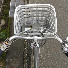 整備済＞ブリヂストン・アシスタ・24インチ・電動アシスト自転車・シルバー