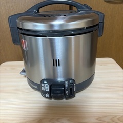 美品 リンナイ ガス炊飯器 こがまる RR-035GS-C 3合炊き 炊飯