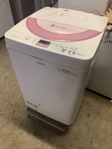 SHARP 2019年製 洗濯乾燥機 5.5kg 程度良好シャープ ワンオーナー 